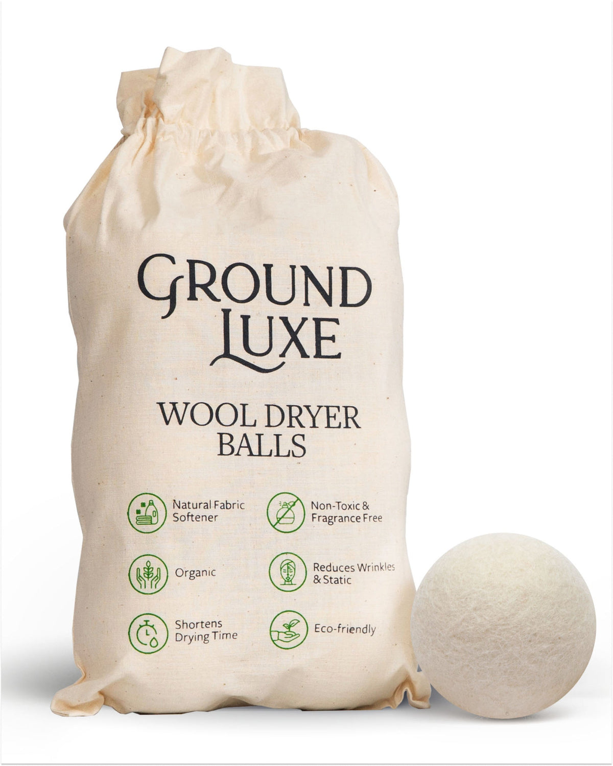 GroundLuxe Complete Grounding Laundry Care Bundle