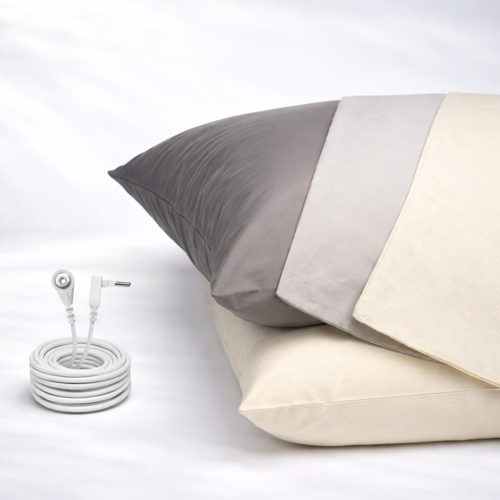 GroundLuxe Luxury Grounding Pillowcase (Organic Cotton)